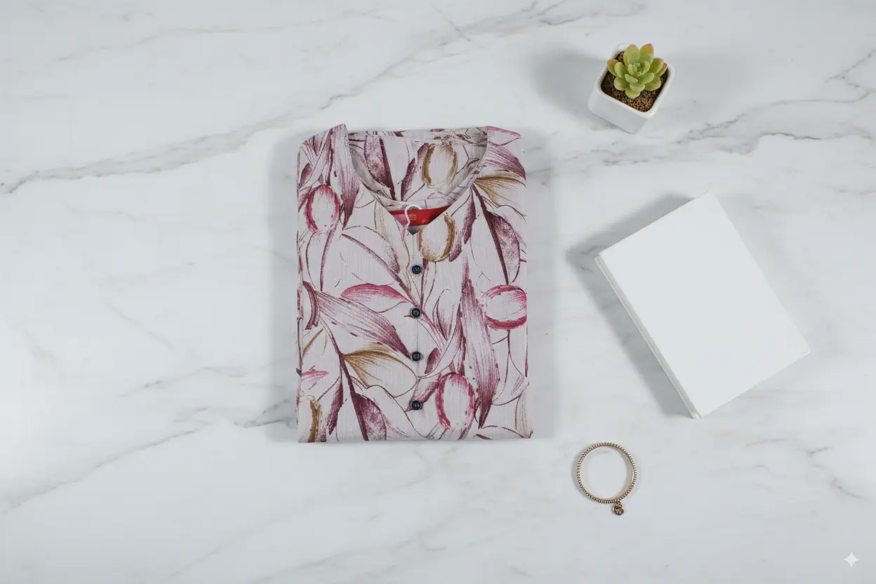 Deeksha Peacock Autum Maroon White - Image 3