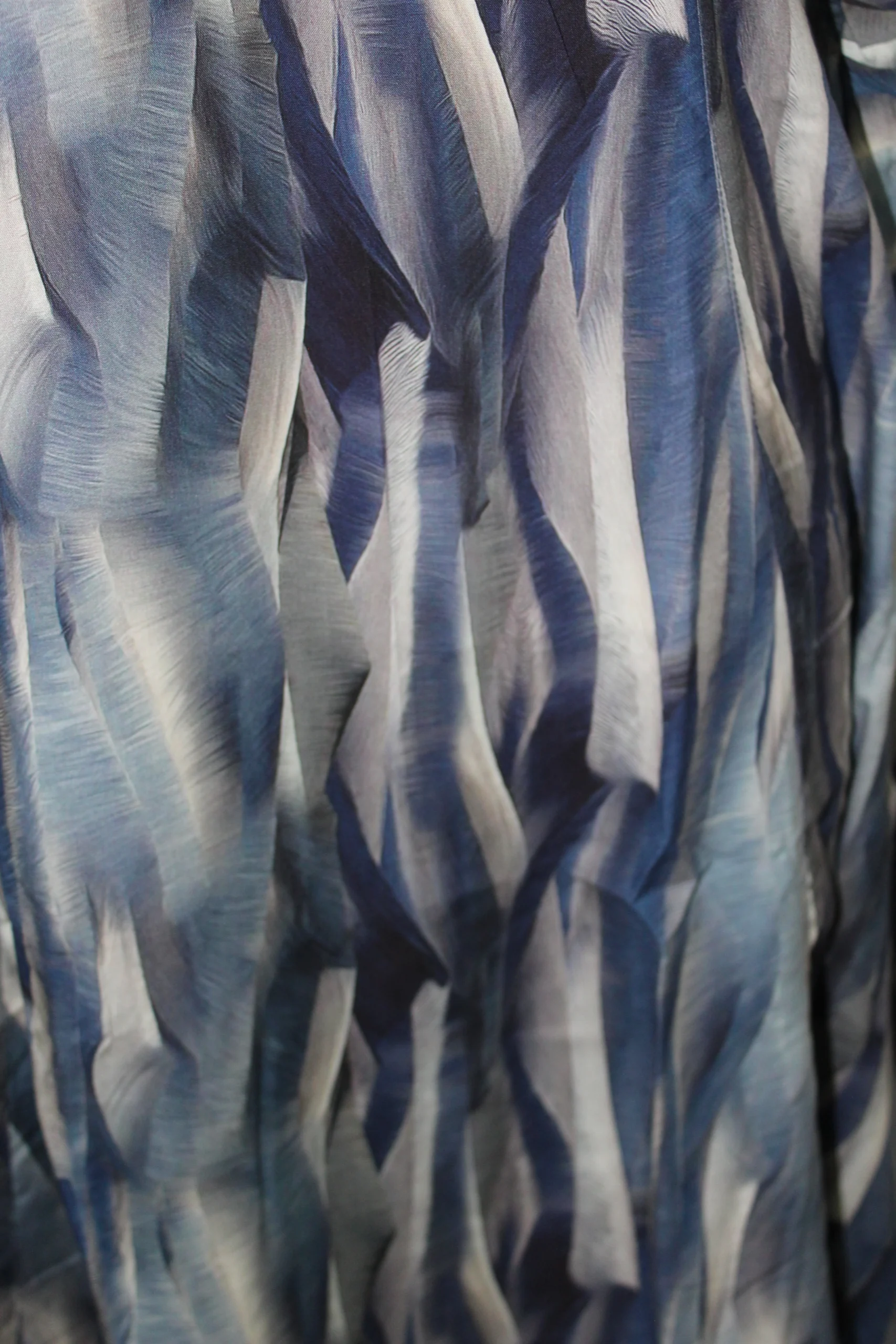 Deeksha Peacock Zebra stripe Blue - Image 3